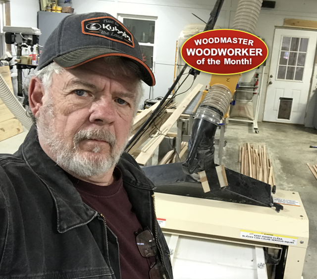 Darrell worked for decades in heavy, industrial/commercial construction. When it came time to rebuild his home, he chose Woodmaster for the finish carpentry work. "It does 4 functions - planer, gang rip saw, drum sander, and molder. And every function is excellent."