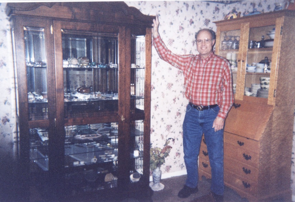 Benton's a man on a mission when it comes to cabinetry. It's amazing what a talented woodworker can do with a Woodmaster in his shop.