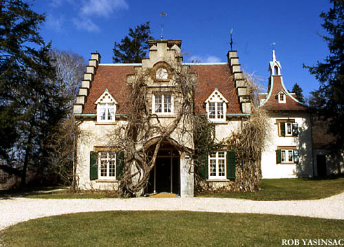 “I worked for several years as Restoration Coordinator with Historic Hudson Valley http://www.hudsonvalley.org/ out of Tarrytown, New York. They own a collection of historic homes including Sunnyside (above), Washington Irving’s home; Phillipsburg Manor; Van Cortlandt Manor; Montgomery Place (below) in Red Hook, New York. Everything was to Department of the Interior standards.”