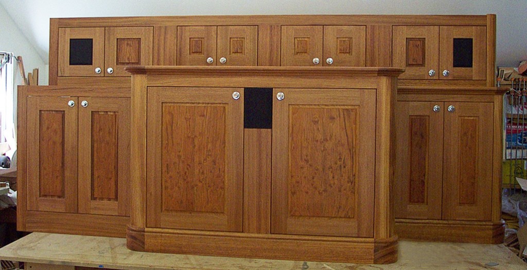 Onboard a boat, space is at a premium. Glen uses fine cabinetry skills to make the most of every square inch.